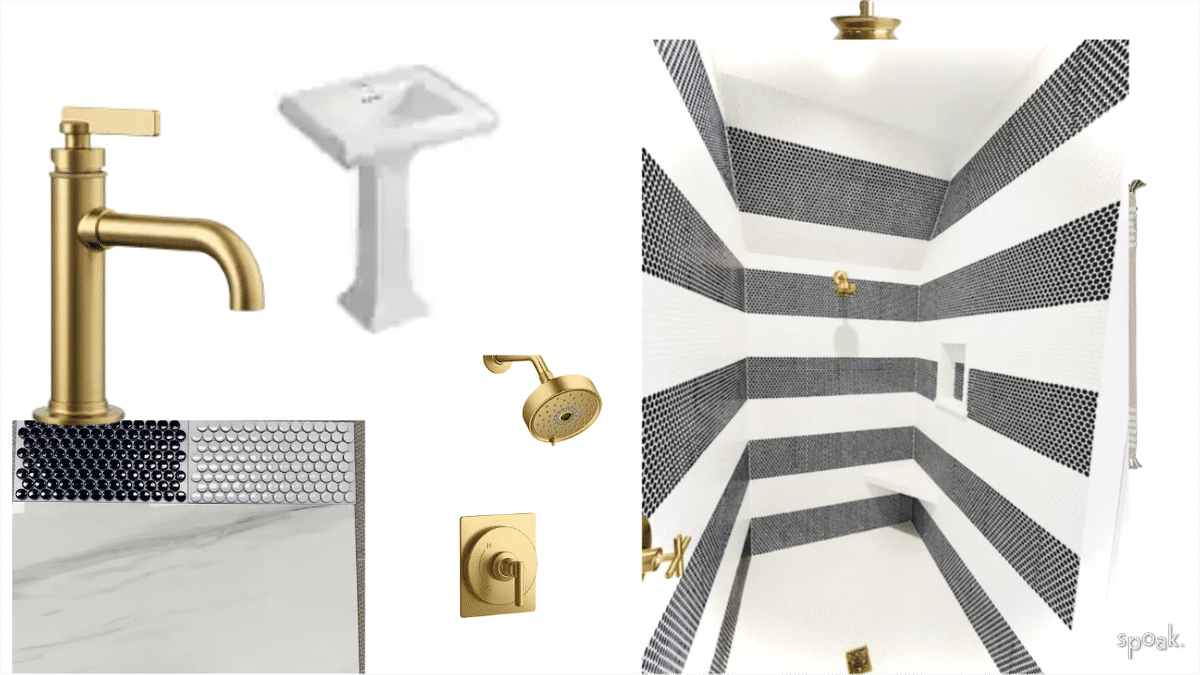 Bathroom Ideas designed by Kathryn Saunders