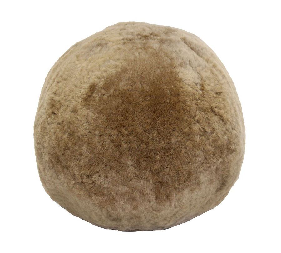 Caye Shortwool Sheepskin Ball Pillow added by Madelynn Furlong