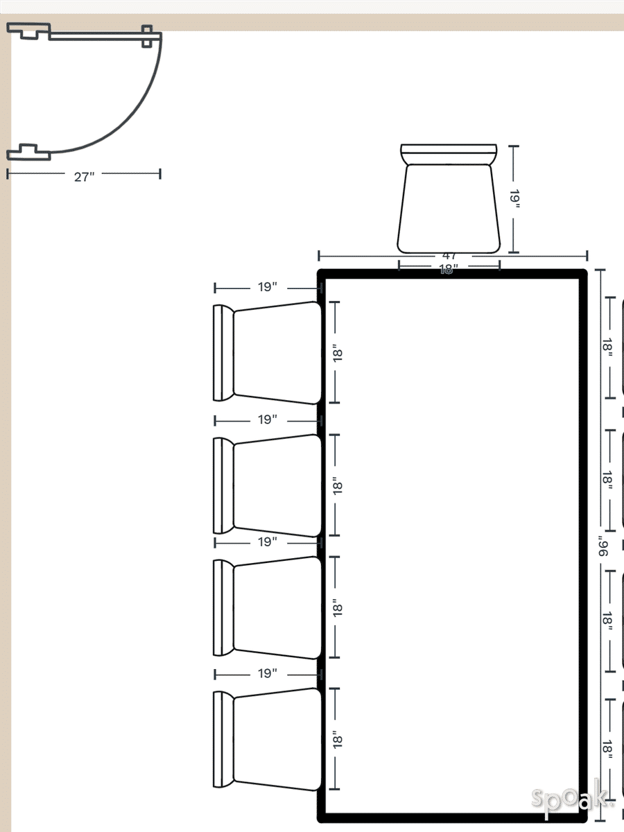 Study Floor Plan designed by Bryant Hamai
