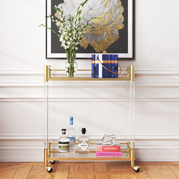Carolina Acrylic/Glass Bar Cart added by Mary Kent