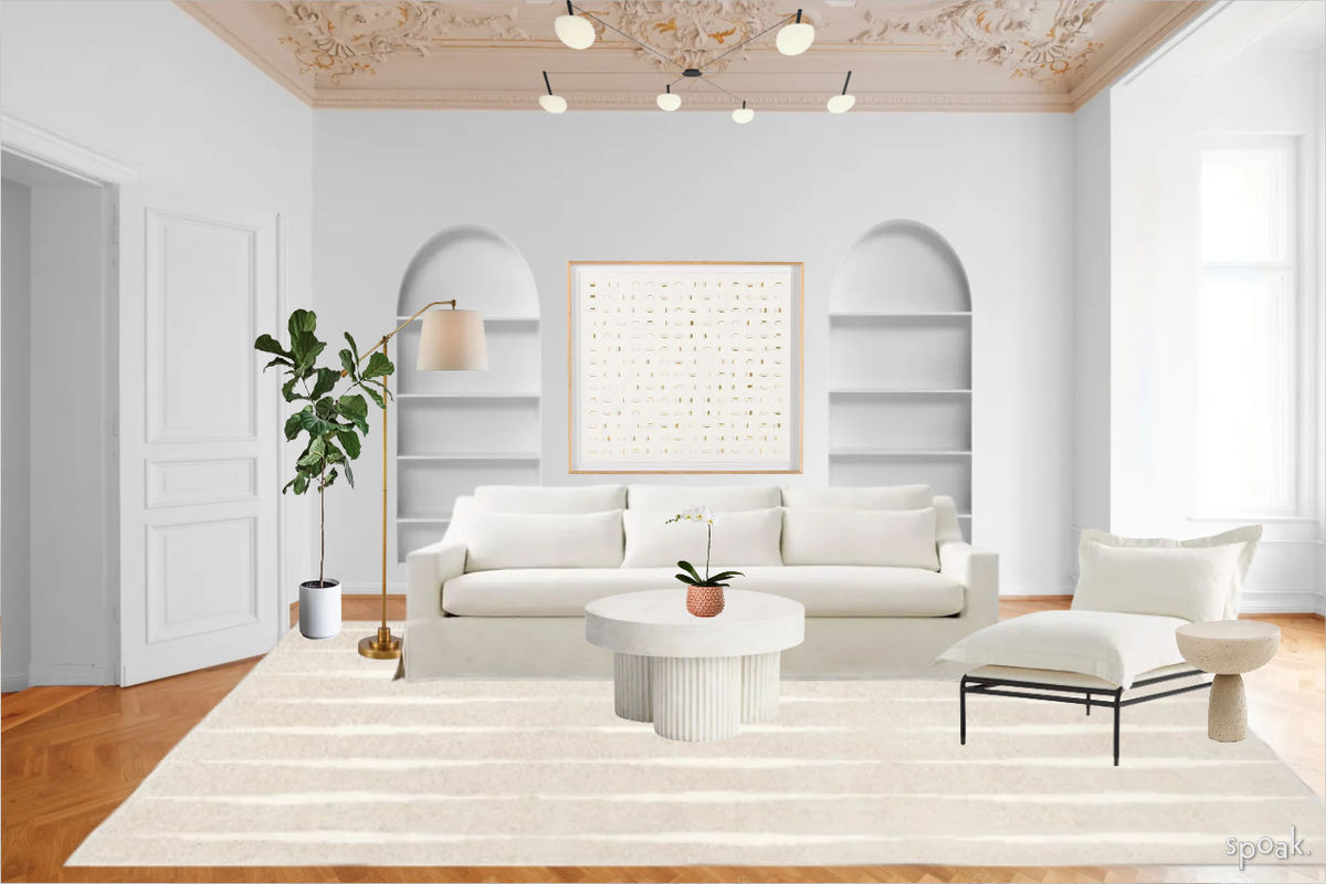Kitchen + Living Room Inspiration designed by Elliot Adair