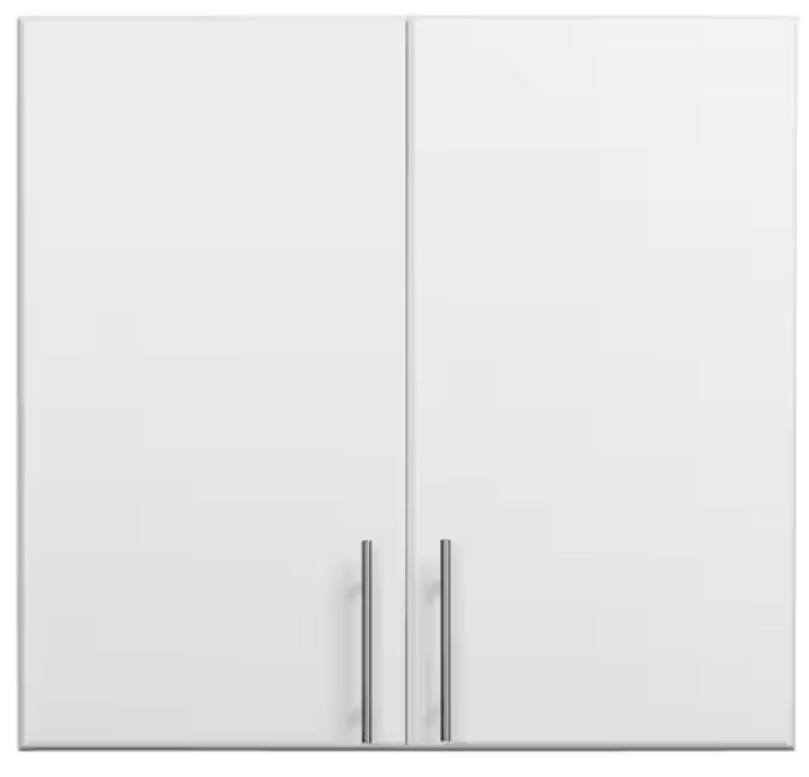 Prepac Composite Wall Mounted Garage Cabinet in White (32 in. W x 30 in. H x 12 in. D) WEW-3230 - The Home Depot added by Christina Whiteside