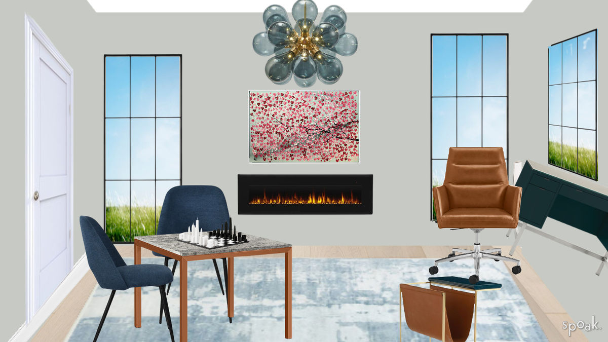 Game Room Ideas designed by Shelley Cekirge