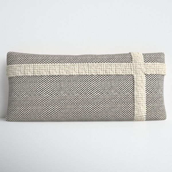 Sefarina Striped Wool Lumbar Throw Pillow added by Diksha Rathi