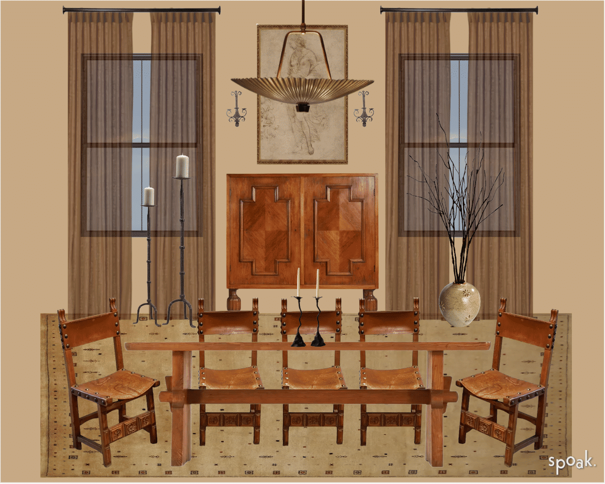 Dining Room Inspo designed by Sarah Mulberry