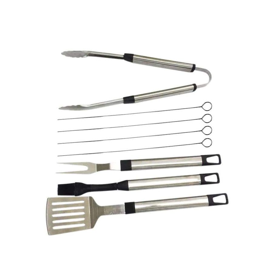 Nexgrill Grill Tool Set with Stainless Steel Handles (8 Piece) 530-0019 - The Home Depot added by KH Design Concepts