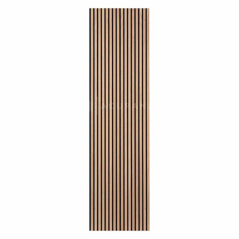 Natural Oak Acoustic Slat Wood Wall Panels94.49" x 25.20" (240cm x 64cm) added by Logan Randall