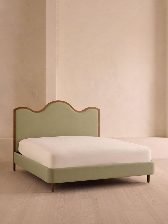 Aubrey Bed, King, Linen, Sage added by Lena Saleh