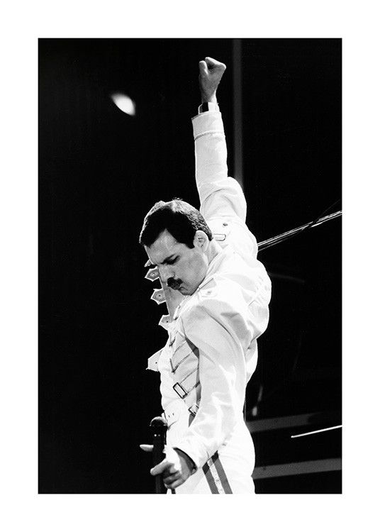 Freddie Mercury Print added by Tia Johnson