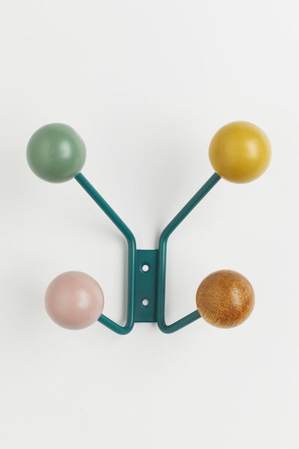 Hanger Rack in Metal and Wood - Green - Home All | H&M US added by Brooke Hartman