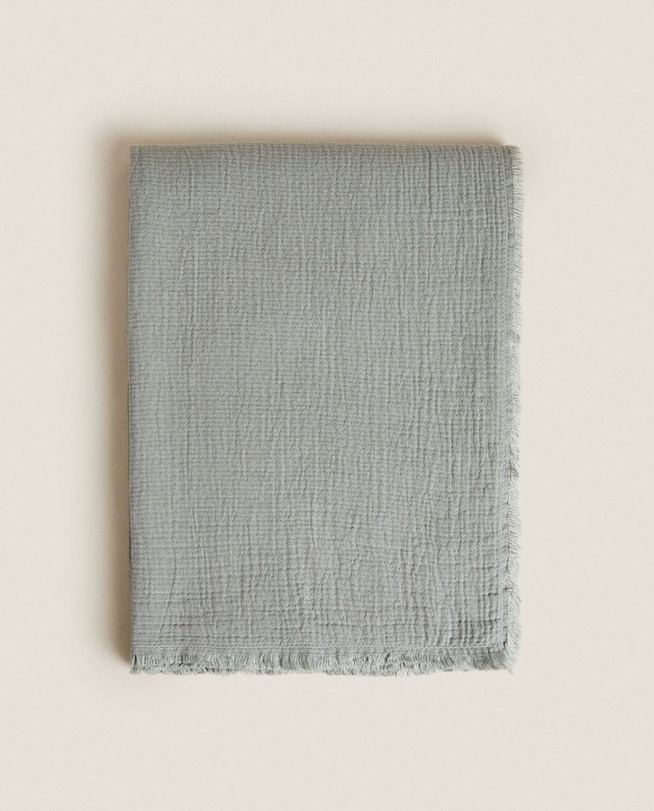 TEXTURED BLANKET - BLANKETS - BEDROOM | Zara Home United States of America added by Emily Perdue