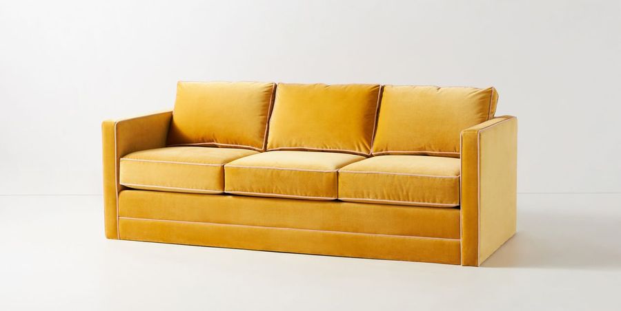 Carroll Contrast Piping Sofa added by Sarah Kaiser