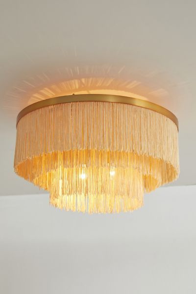 Julia Tiered Fringe Flush Mount Light added by Rachael Igoe