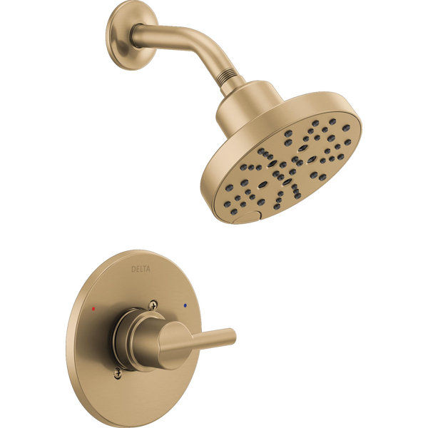 Nicoli Single-Function Shower Faucet Set, Shower Trim Kit with H2Okinetic Shower Head and Valve added by Angela Mercurio