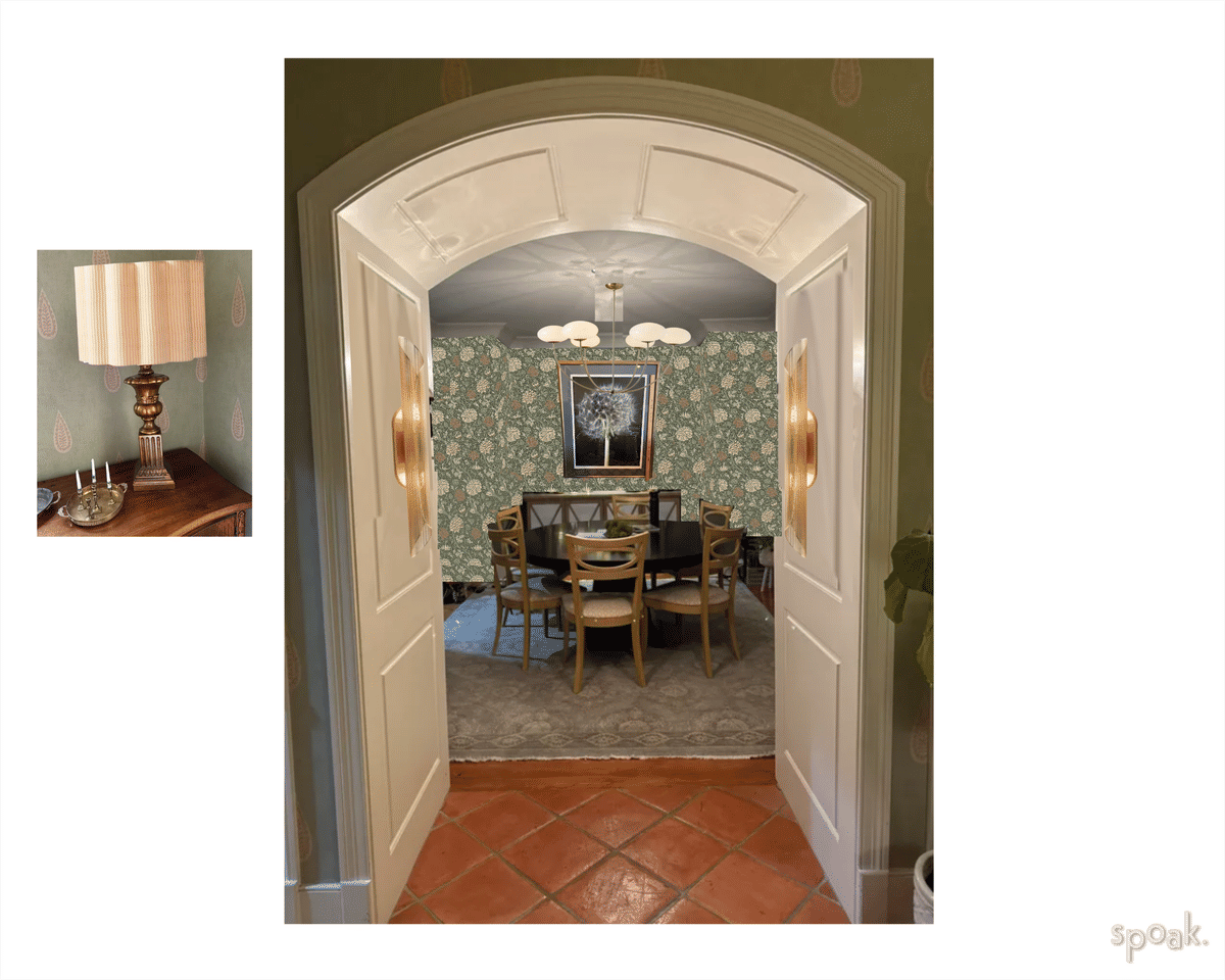 Dining Room Inspiration designed by Sadie Klonel