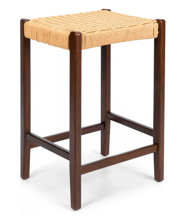 Piper 26” Counter Stool (Set of 2)  added by Elevated by Elise LLC