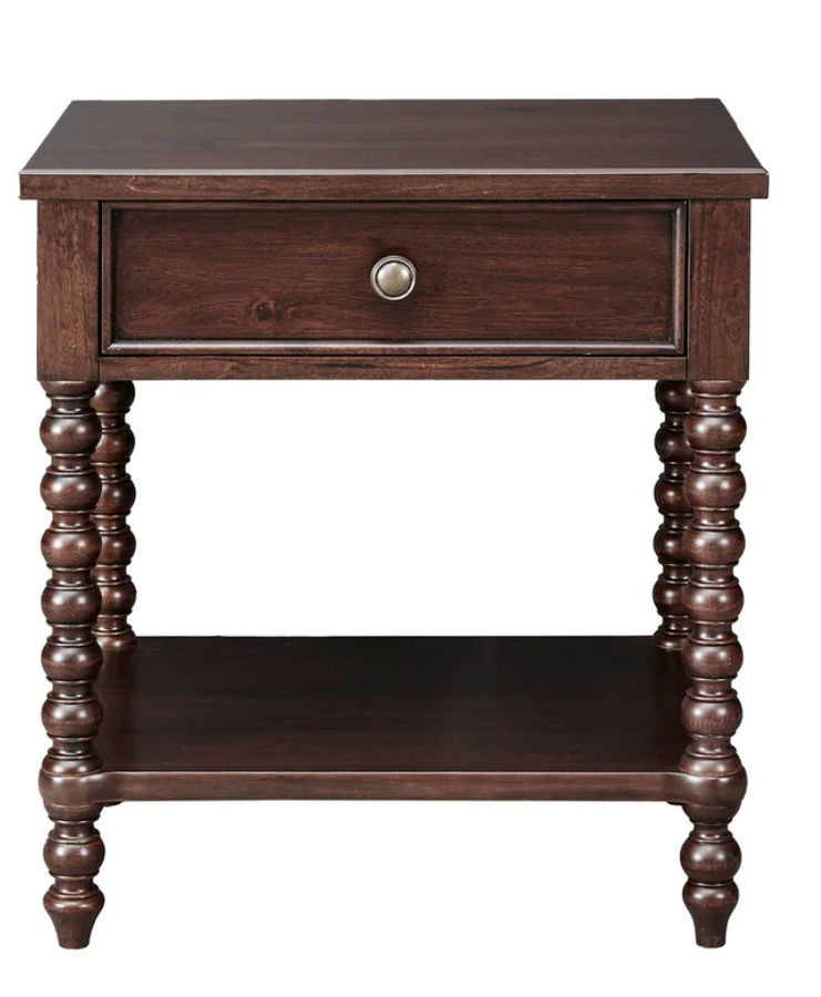 Madison Park Signature Beckett One Drawer Solid Wood Nightstand | Birch Lane added by Morgan Van Roekel