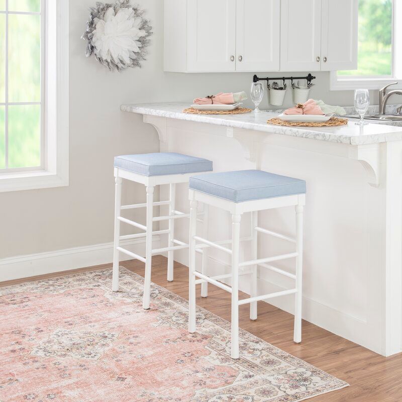 Towaoc Sold Wood Upholstered Bar Stool (Set of 2) added by Vanessa Grech