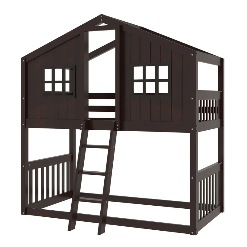 Posell Kids Twin Over Twin Bunk Bed added by Melissa Perez