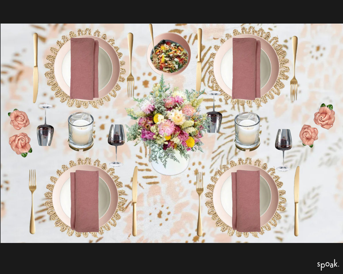 Dining Room Inspo designed by Marie Benjamin