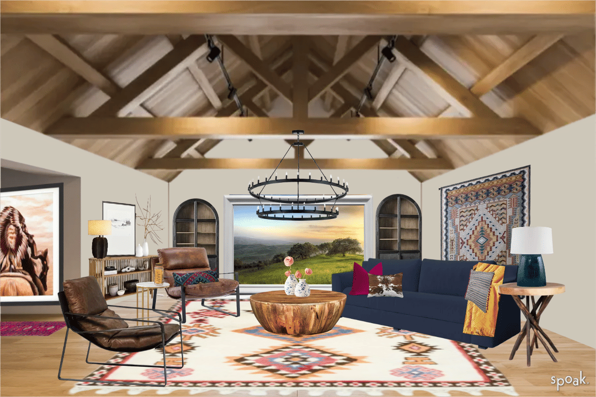 Living Room Inspo designed by Stephanie Sutton