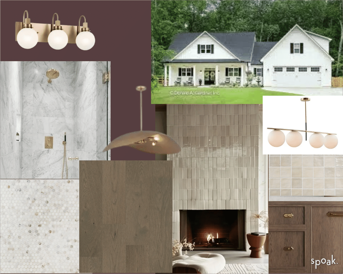 Bathroom Inspiration designed by Cheyenne Labott