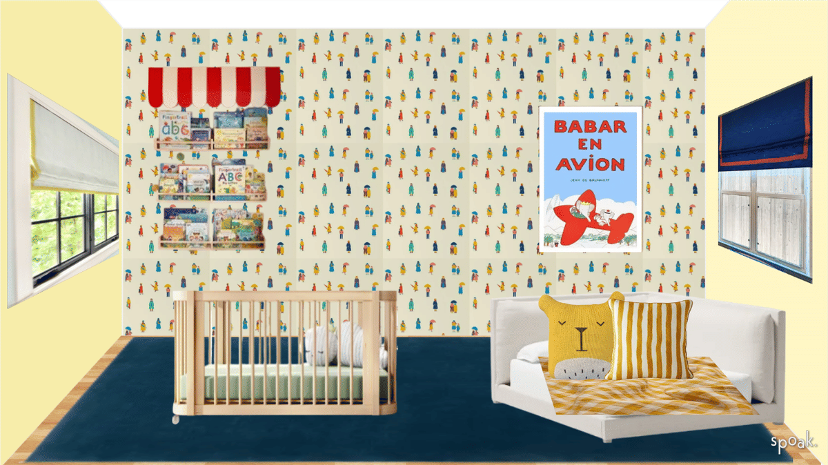 Nursery Inspiration designed by Nicole Crews