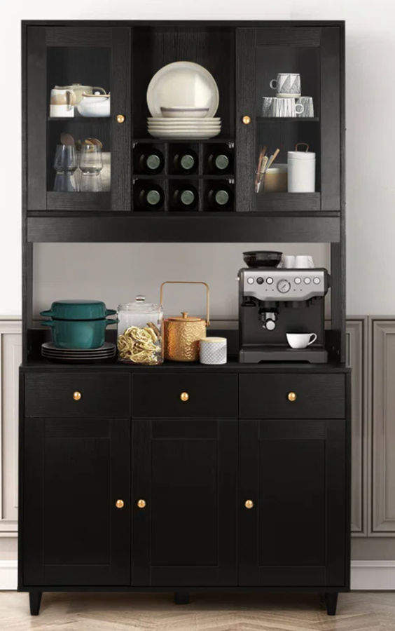 Deemah 71'' Kitchen Pantry added by Molly Rosner