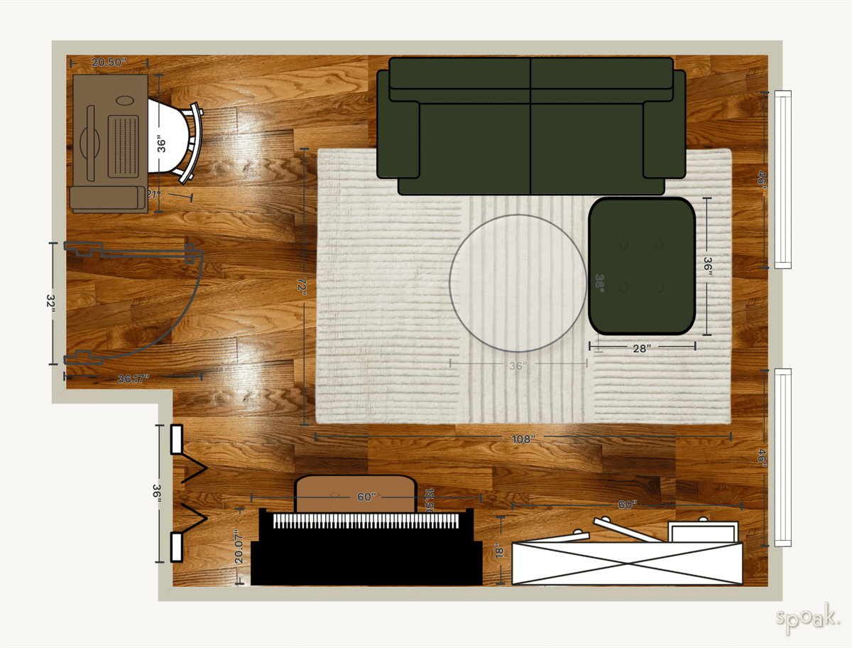 Nursery Layout designed by Greg Starr