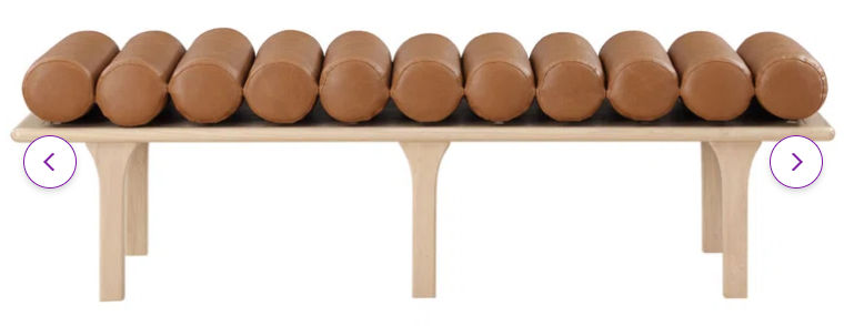 Boutis Vegan Leather Upholstered Bench added by Preston Houser