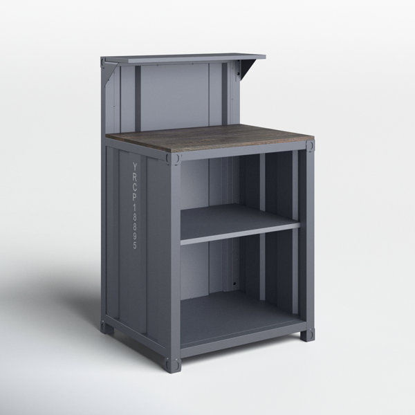 Rivard Rectangular Wood Reception Desk added by Christina Robinson