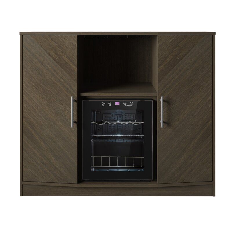 Azucena Bar Cabinet with Refrigerated Cooler added by sophia lin