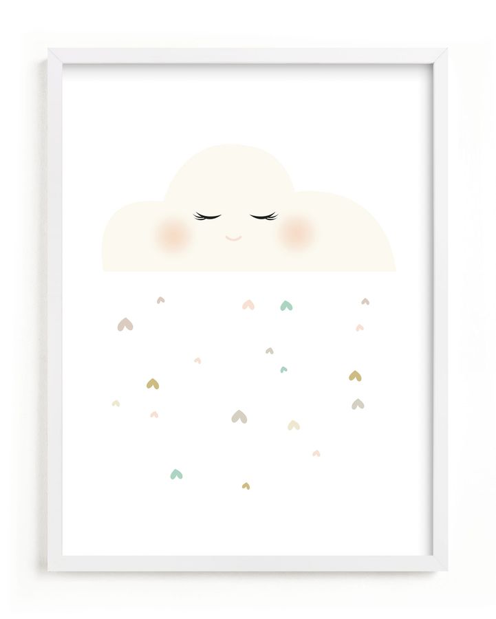 "Miss Cloud" - Graphic Limited Edition Art Print by fatfatin. added by Melissa Welch