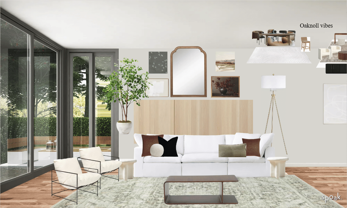 Kitchen + Living Room Ideas designed by Tanya Evans