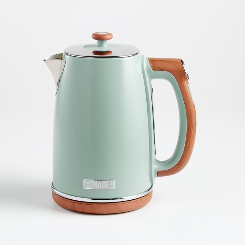 HADEN Dorchester Silt Green Electric Tea Kettle + Reviews | Crate & Barrel added by Spoak Member