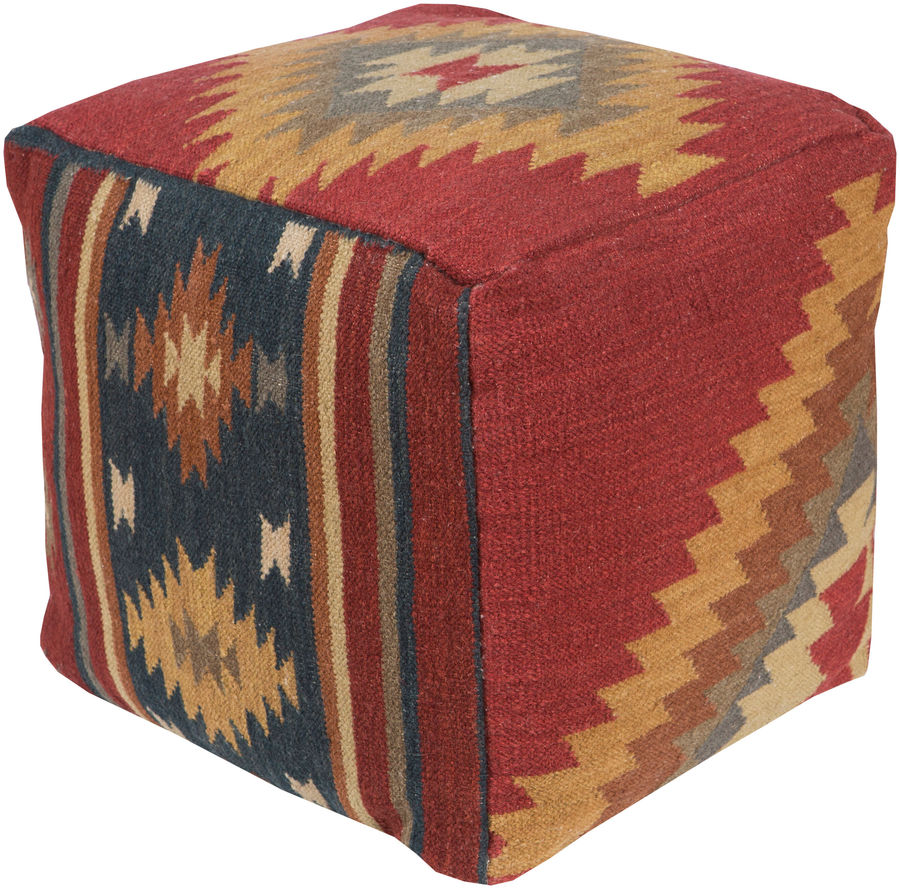 Union Rustic Jequarius Upholstered Pouf & Reviews | Wayfair added by sallie tyler