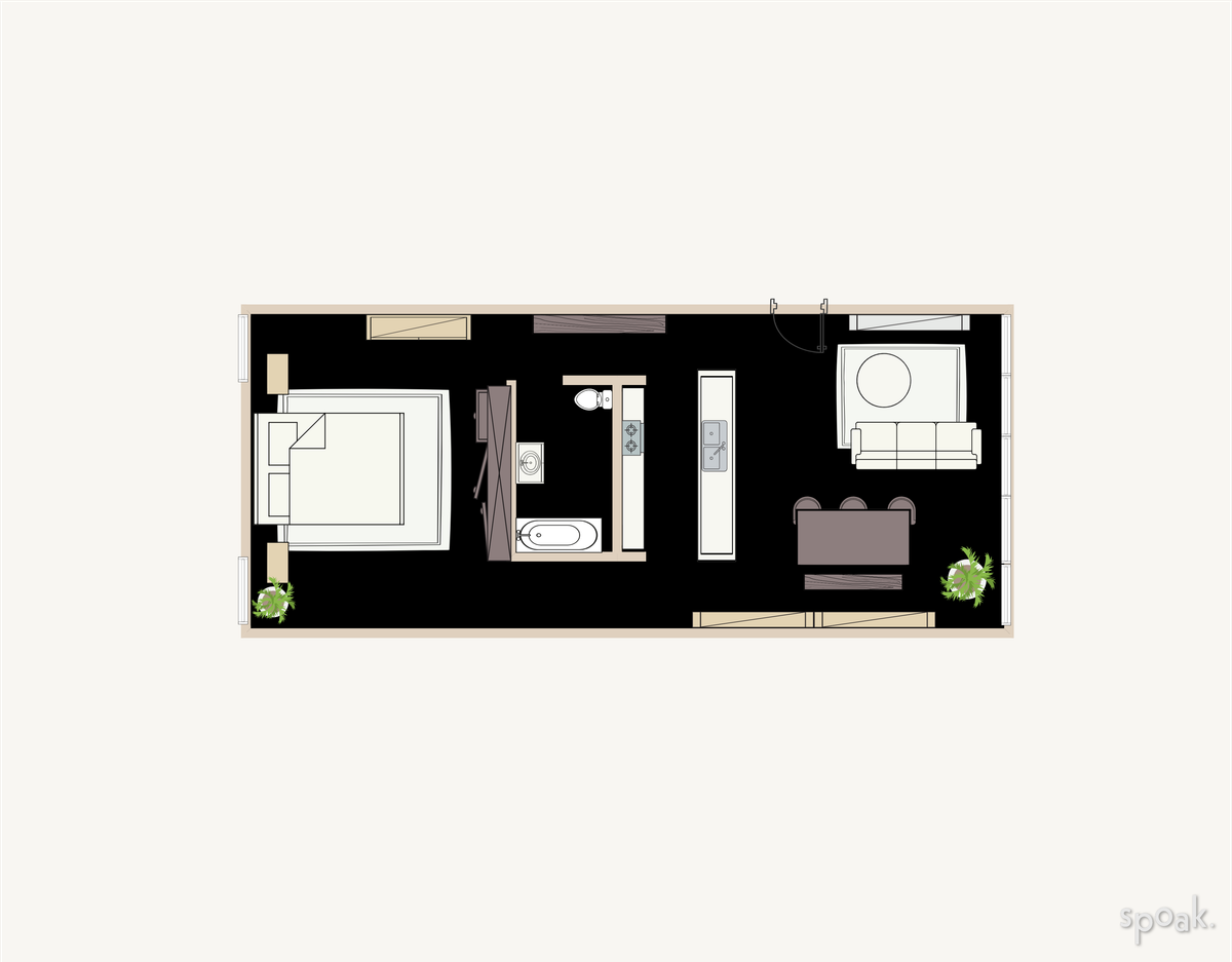 Small House Layout designed by Thalia McFadyen