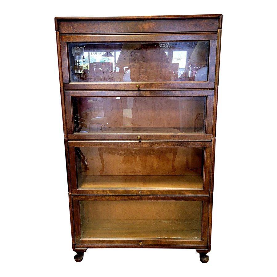 Vintage Four Tier Barrister Bookcase added by Spoak Member