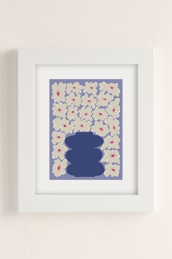 Miho Little Daisy Vase Art Print added by Molly Lennan