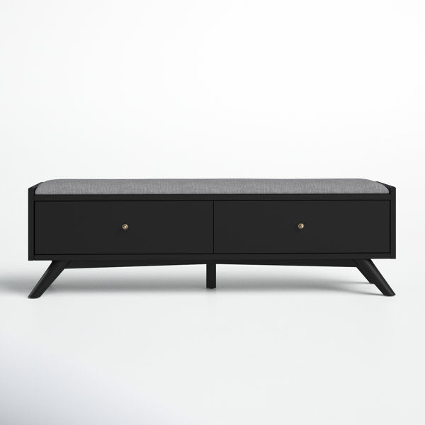 Williams Upholstered Wood Drawer Storage Bench added by sallie tyler