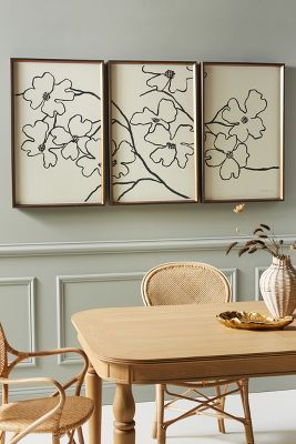 Dogwood Triptych Wall Art added by Georgetown Home Stylist