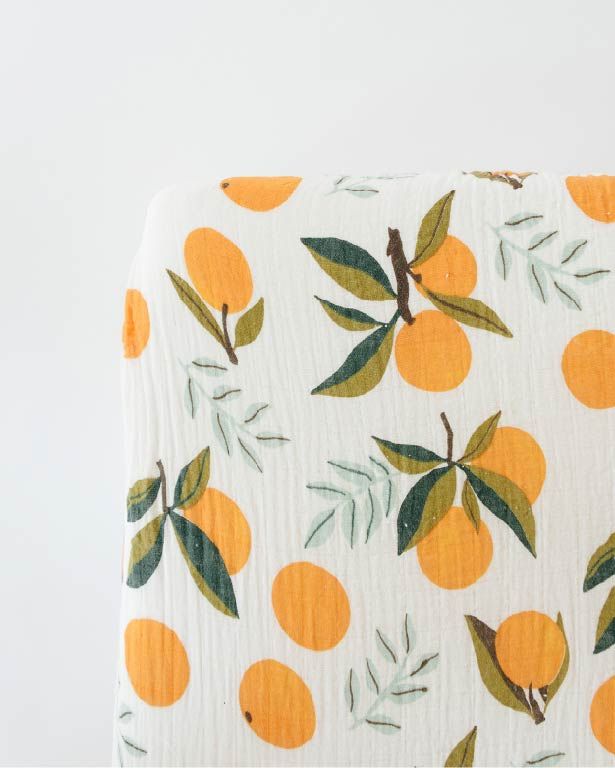 Girl's Crib Sheet - Clementine added by Katelyn Kubert