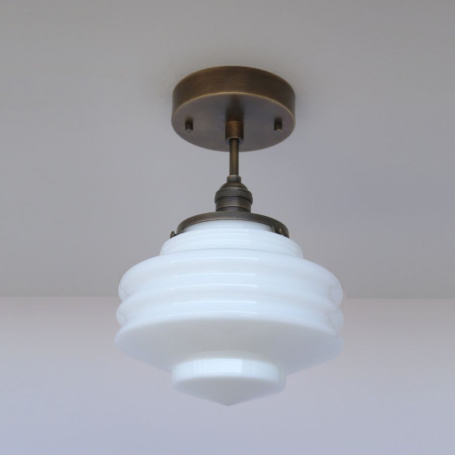 Semi-flush Mount Ceiling Light Fixture Mid Century Modern Globe Lighting Fixtures Modern Brass Light Fixtures - Etsy added by Laura Fenstad