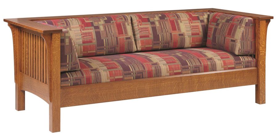 Amish Mission Made to Order Custom Sofa added by Paige Thompson