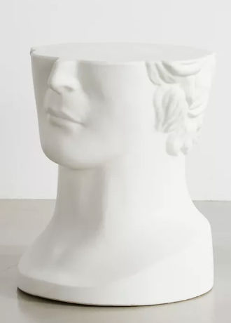 Bust Ceramic Side Table/Nightstand added by Rachael Igoe