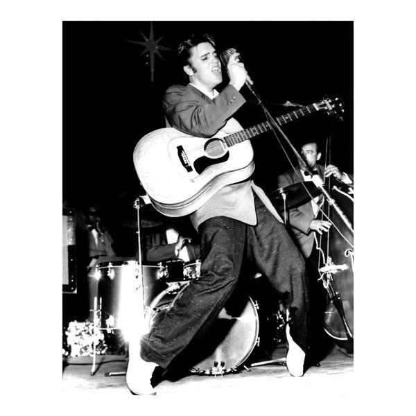 Elvis Presley " Elvis Presley Rocking Out On Stage " by Lloyd Dinkins added by Sarabeth Smith