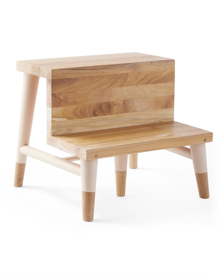 Teak Step Stool added by Raquel Guerrero