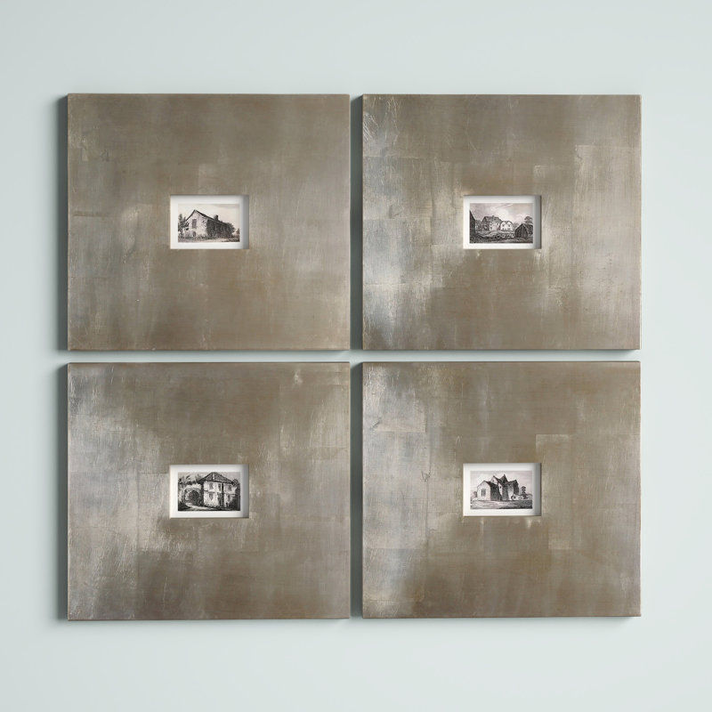 Historical Buildings I, II, III and IV by Grace Feyock - 4 Piece Picture Frame Graphic Art Print Set added by Samantha Elizabeth