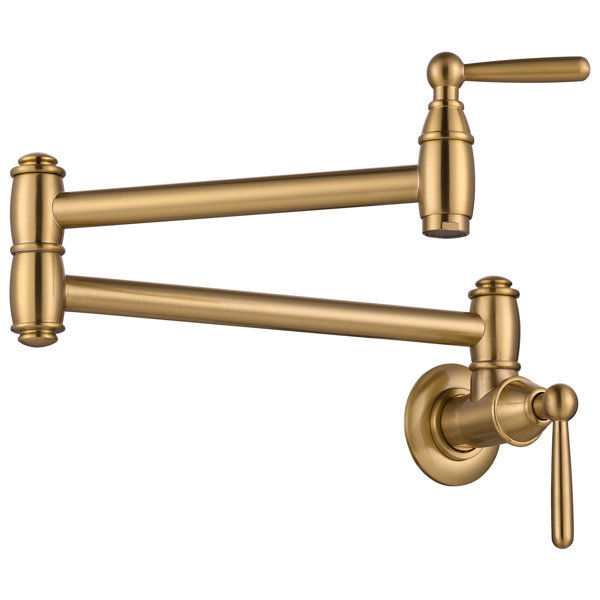 Wall Mounted Brass Pot Filler with 2 Handles added by Rene Rohland