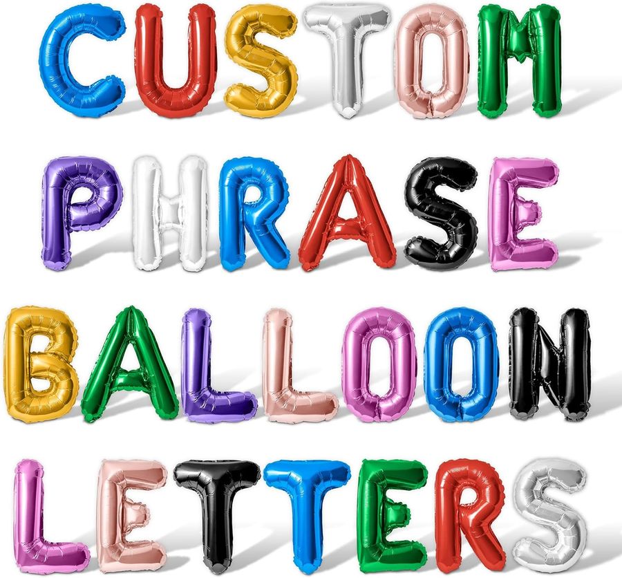 Balloon letters added by Kelly Semerene
